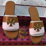 tb cross-border foreign trade 2025 new casual and comfortable metal buckle flat slippers home wear slippers africa europe and america