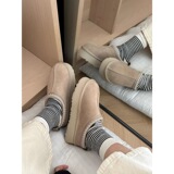 Henan Sangpo village thick bottom ethnic style 2025 winter new explosive snow boots women winter thick fur UGG