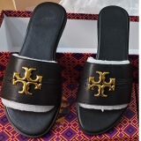 tb cross-border foreign trade 2025 new casual and comfortable metal buckle flat slippers home wear slippers africa europe and america