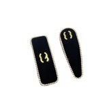 High-variety explosive Chanel wind heavy industry diamond-set hair clip temperament celebrity bangs bb head clip Western-style headwear drip clip