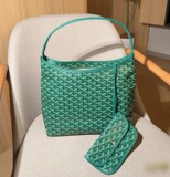 goyard dog tooth hobo armpit bag large capacity zipper mother tote daily commute shoulder handbag