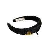 Celine Arc de Triomphe Chanel Windy Hair Clip Headband Women's 2023 New Fall Winter Headband High Cranial Top Pressed Hair Headwear Premium