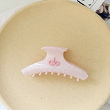 alo 2026 new dopamine color clip large PVC hanger colorful shark clip all-match premium hair clip