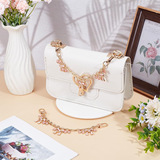 Bag pendant metal decoration handbag chain strawberry flower bow chain fashion all match bag accessories