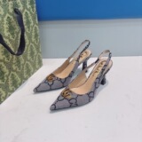 Gucci Sandals Flats 2025 High Heels Fashion Floral European Style