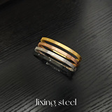 cartier Stainless Steel Bangle European Style 18k Gold Versatile