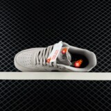 AIRFORCE1 ’07 Thick Sole Low Top Dark Grey Unisex Air Force One Low Top Casual Sneakers