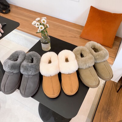 Cross-border foreign trade snow boots fur one-piece real wool 2026 new winter outerwear warm thickened tacit winter UGG