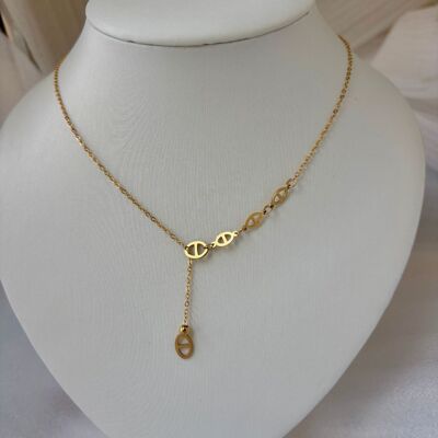 DIOR Gold European Style DIOR Necklace Fashion Cross-border Hot Seller