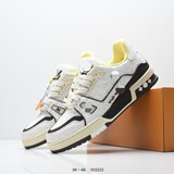 Louis Vuitton Cross-border trainer New Skate Shoes Black Casual Versatile