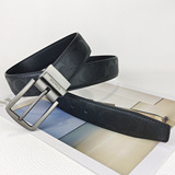 Coach explosive alloy buckle belt men casual all-match young and middle-aged trouser belt manufacturers wholesale wear-resistant color-resistant belt