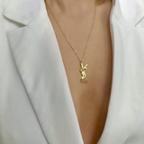 Stainless steel YSL new necklace Y family letter love pendant rhinestone new necklace women manufacturers wholesale