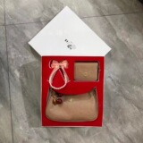 COACH New Cherry Set Crossbody Bag Fashion Versatile Gift Box