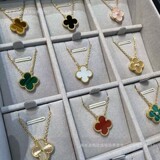 van cleef Necklace Premium 18 K Gold Necklace Rose Gold Fashion Necklace ins
