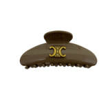 celine new large premium grasping clip triumphal door vintage hair grab the back of the head temperament plate hair ponytail shell clip women