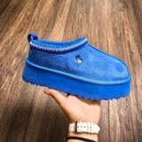 New Hot Embroidery Thicker Snow Boots Women High Quality Leather Fur All-In-One Boots Slippers Fleece Anti-slip UGG