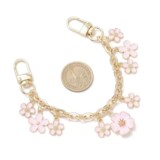 Bag Metal Pendant Decorative Handle Chain Pearl Bow Flower Chain Fashion Versatile Bag Clothing Accessories