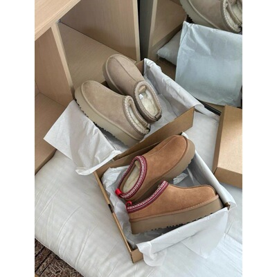 Henan Sangpo village thick bottom ethnic style 2025 winter new explosive snow boots women winter thick fur UGG