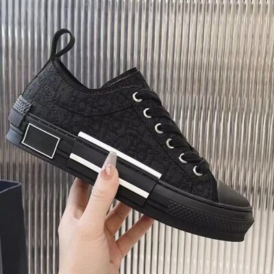 Cross-border Dior Canvas Men's Shoes 5 Print Sport Skate Shoes Floral Casual Shoes Foreign Trade