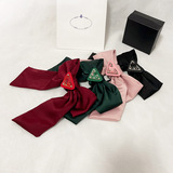 Korean style elegant bow hair clip simple fashion girl P home triangle mark spring clip top clip ins net red vintage