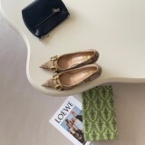 Gucci 2025 European Style New Floral Flat Fashion Flats G Sandals Flats