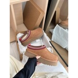 Henan Sangpo village thick bottom ethnic style 2025 winter new explosive snow boots women winter thick fur UGG