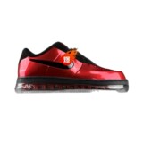 AirForce1Low Seamless Red Black Patent Leather All Palm Air Cushion Men's Air Force One Low Top Sneakers
