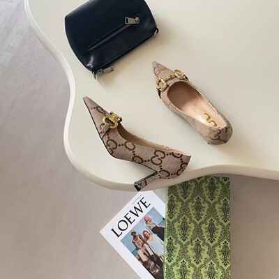 Gucci 2025 European Style New Floral Flat Fashion Flats G Sandals Flats