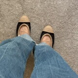 Chanel 2025 New Color Block Versatile Casual Versatile Flats