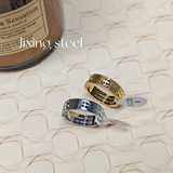 cartier New European Style Fashion Minimalist LOVE Ring Versatile V Gold Jewelry