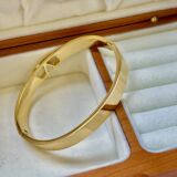 Stainless Steel V Bangle Gold Zircon Bracelet Cross-border Best Seller