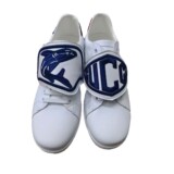Gucci European light luxury Mickey Mouse white shoes men summer new breathable light luxury all-match couple shoes Gucci casual skate shoes