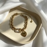 Tiffany European Style Metal U Bracelet OL