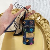 European and American vintage print coin purse mini portable lipstick creative headphones storage box cover wholesale