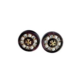 tb European Style Fashion Commuter Pearl Rhinestone Ladies Stud Earrings TB