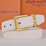 Louis Vuitton Dress Trendy Pants Belt Women's Belt YSL Genuine Leather Casual All Match Premium Belt Pin Buckle