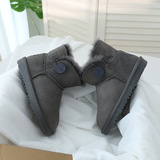 2026 new sheepskin wool one-piece snow boots women genuine leather fleece thickened short sleeve anti-slip northeastern snow cotton shoes UGG