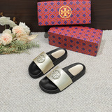 tb summer new flip flops unisex soft sole simple outdoor casual anti-skid beach slippers outer wear