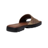 Coach Letters Floral Platform Slippers Outside Summer Flip Flops All-Match Beach Casual Fashion Lightweight Women's Shoes