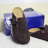 Birken Unisex Cork Leather Fishing Boken Toe Slippers Sandals Platforms Everyday Casual Shoes