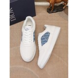 Dior European and American foreign trade men's shoes low-profile sports shoes mixed color dIOE genuine leather breathable high-end fashion all-match men's skate shoes
