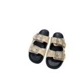 Gucci2026 Platform Slide Fashion Versatile Casual Height Boost Outdoor Slide Sandal