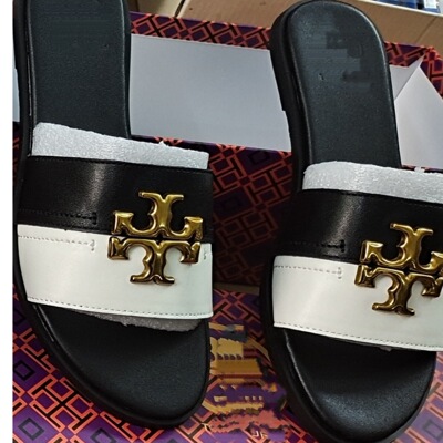 tb cross-border foreign trade 2025 new casual and comfortable metal buckle flat slippers home wear slippers africa europe and america