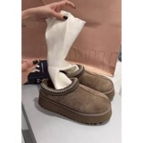 Henan Sangpo village thick bottom ethnic style 2025 winter new explosive snow boots women winter thick fur UGG