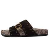 coach cross-border platform sandal slippers women summer outer wear new muffin flip-flops premium matching dress birken sandals