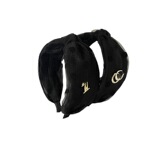 Louis Vuitton Korean Polka Dot Vintage Middle Knotted Hair Band Girls Hair Band Mori Show Face Small Wide Bow Hair Cave