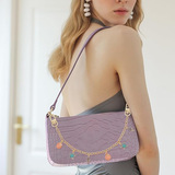 Handbag Chain Starfish Shell Pearl Decorative Bag Pendant Alloy Material Bag Chain Shoe Chain Decorative Chain