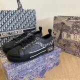 Cross-border Dior New Canvas Shoes 2026 Fashion Flats Skate Shoes