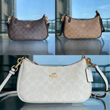 Cross-border Coach bag Teri armpit crescent bag vintage old flower women bag classic mahjong bag fashion shoulder messenger bag