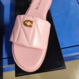Coach Cross-border Foreign Trade E-commerce Summer Beach Fashion Flat Flip Flops Women Casual Slip On Slip On Out Wear